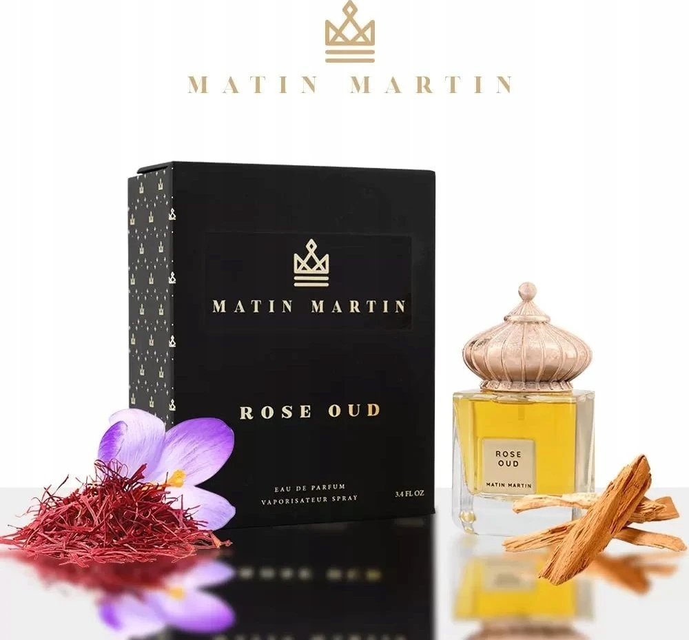 Matin Martin Rose Oud EDP parfumuotas vanduo unisex, 100 ml