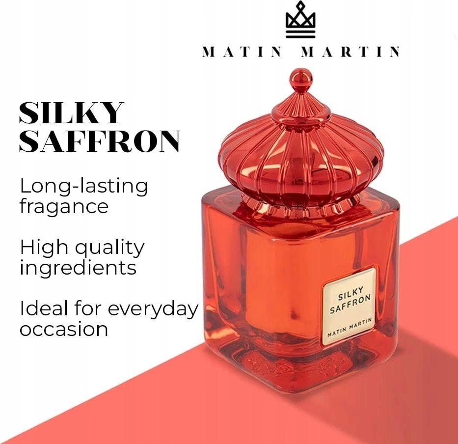 Matin Martin Silky Saffron EDP parfumuotas vanduo unisex, 100 ml