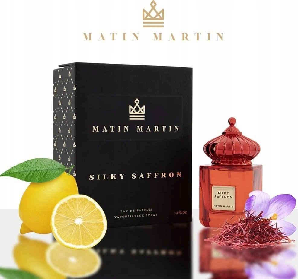 Matin Martin Silky Saffron EDP parfumuotas vanduo unisex, 100 ml
