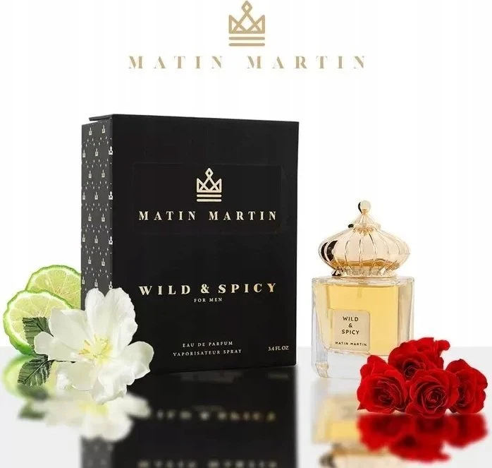 Matin Martin Wild & Spicy EDP parfumuotas vanduo vyrams, 100 ml