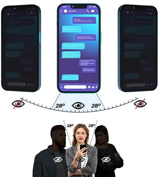 GrizzGlass Matinis privatumą užtikrinantis stiklas GrizzGlass SecretGlass Huawei MatePad Air (2025)