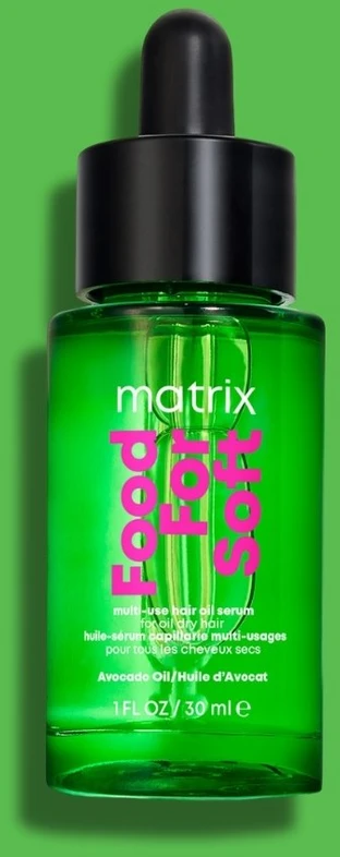 Matrix „Food For Soft“ intensyviai drėkinamasis plaukų aliejus, 30 ml