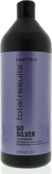 Matrix Total Results Color Obsessed So Sidabrinis Šampūnas, 1000 ml