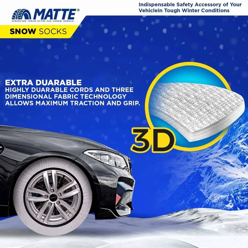 MATTE Super-X sniego kojinės - XXL