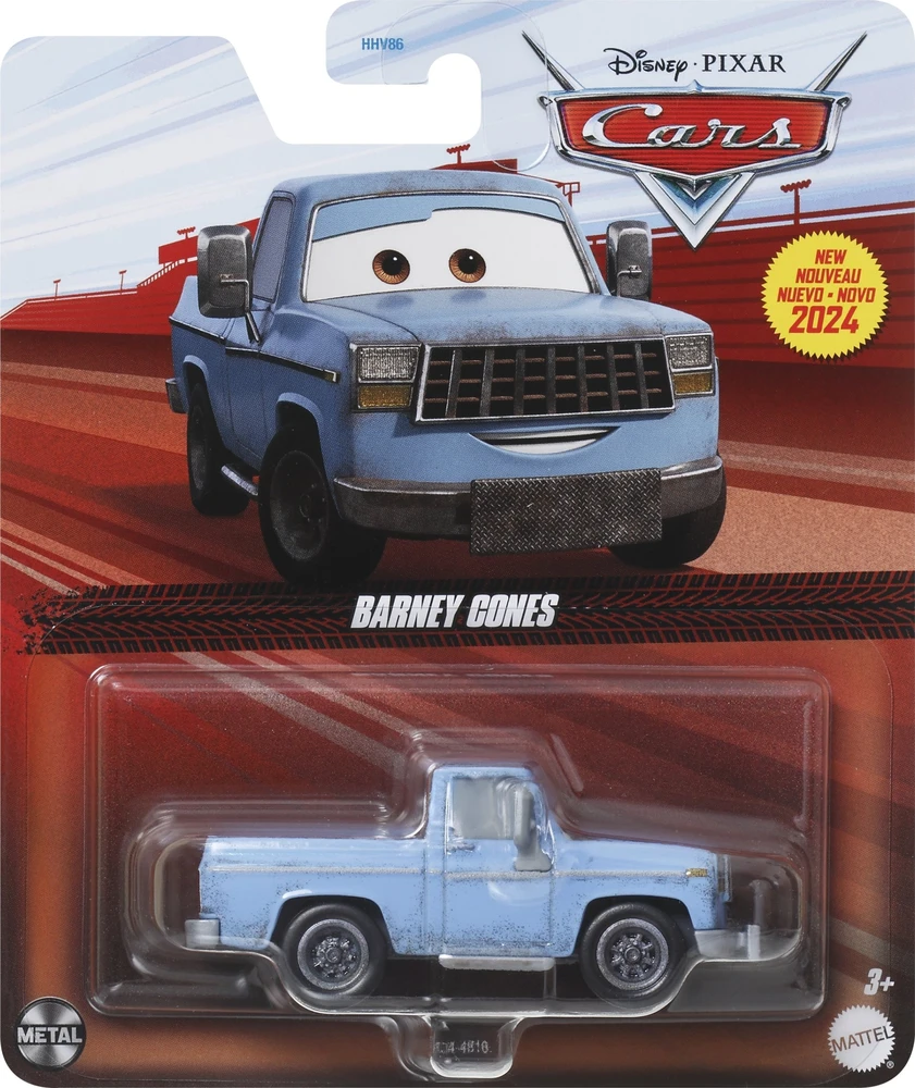 „Mattel“ automobiliai. Automobilis Barney Cones HTX84