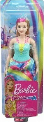 Mattel Barbie Barbė - Princesės lėlė Dreamtopia - Mėlyna Tiara (GJK16)