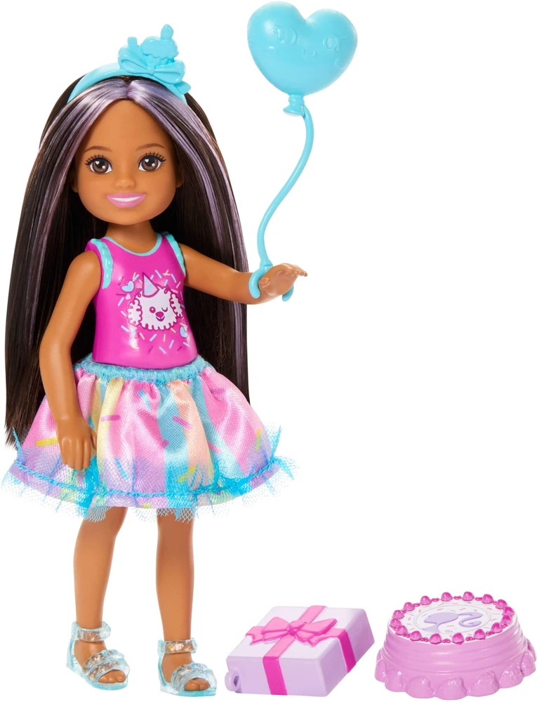 Mattel Barbie Club Chelsea gimtadienio lėlė + aksesuarai