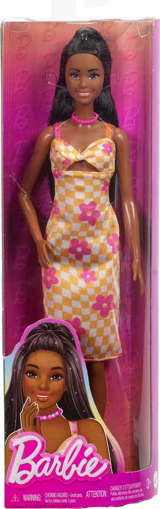 Mattel BARBIE madistė geltona suknele (HYT91)
