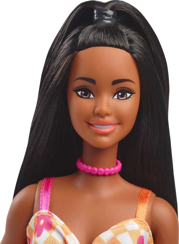 Mattel BARBIE madistė geltona suknele (HYT91)