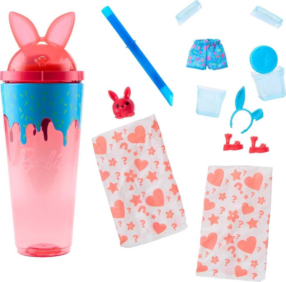 Mattel BARBIE POP REVEAL ANIMAL PARTY siurprizų rinkinys - kiškutė (JCN87)