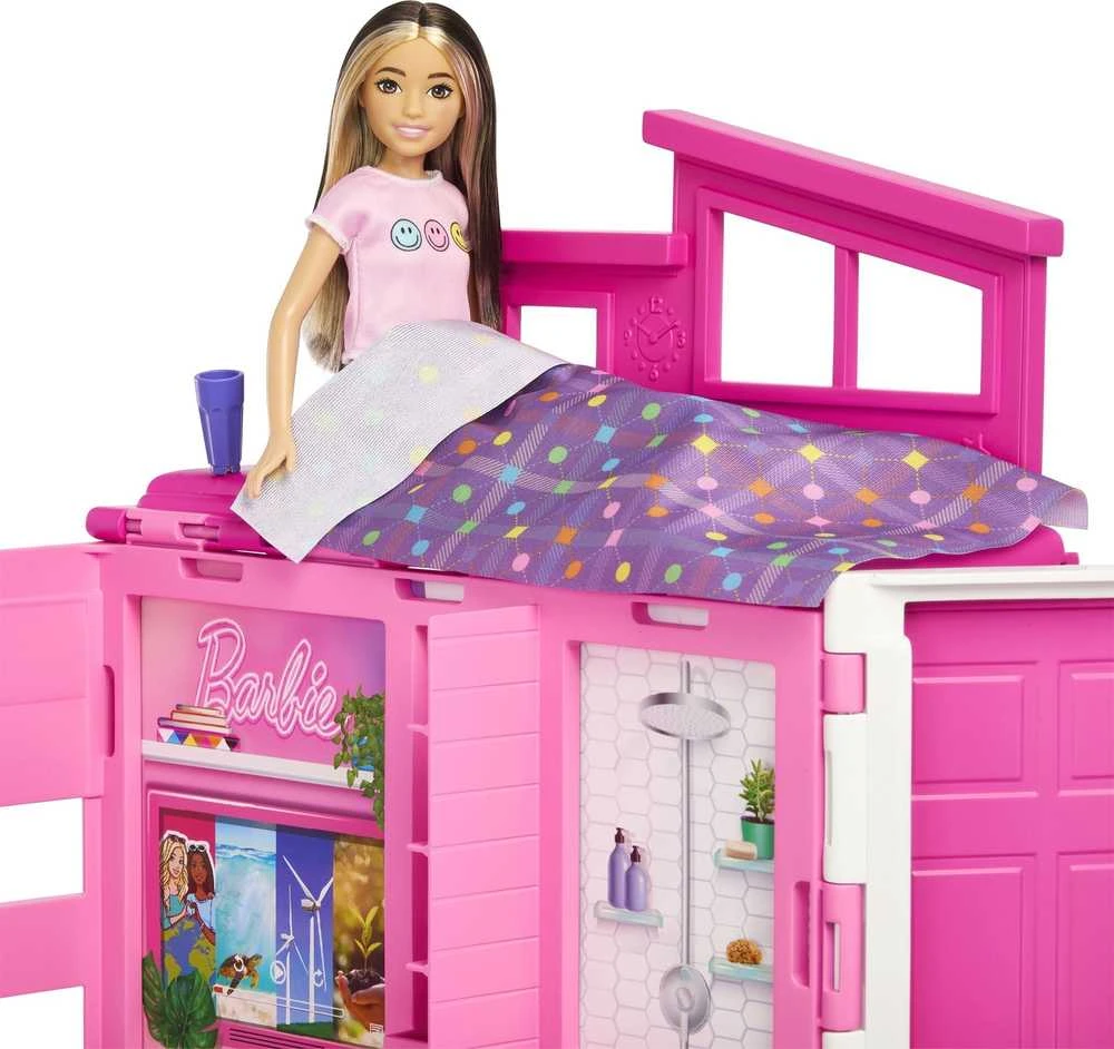 Mattel Barbie Jaukūs nameliai + lėlės rinkinys (HRJ77)