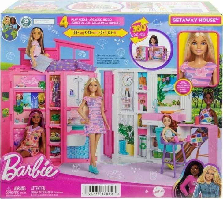 Mattel Barbie Jaukūs nameliai + lėlės rinkinys (HRJ77)