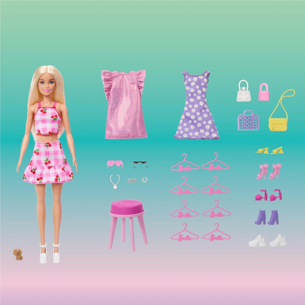 Mattel Barbie Spinta Marzeń 3.0 + Lėlė Rinkinys