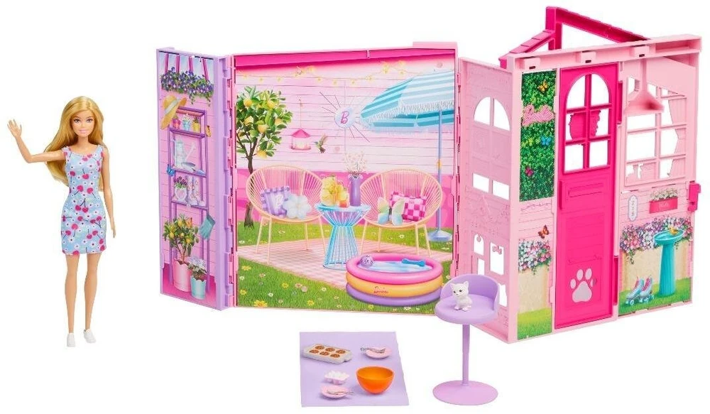 Mattel BARBIE WEEKEND ESCAPE išskleidžiamas namas (JMD27)