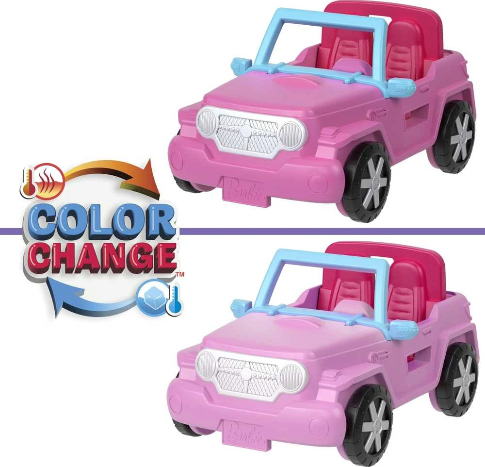 Mattel Barbie Mini BarbieLand lėlė su transporto priemone HYF43