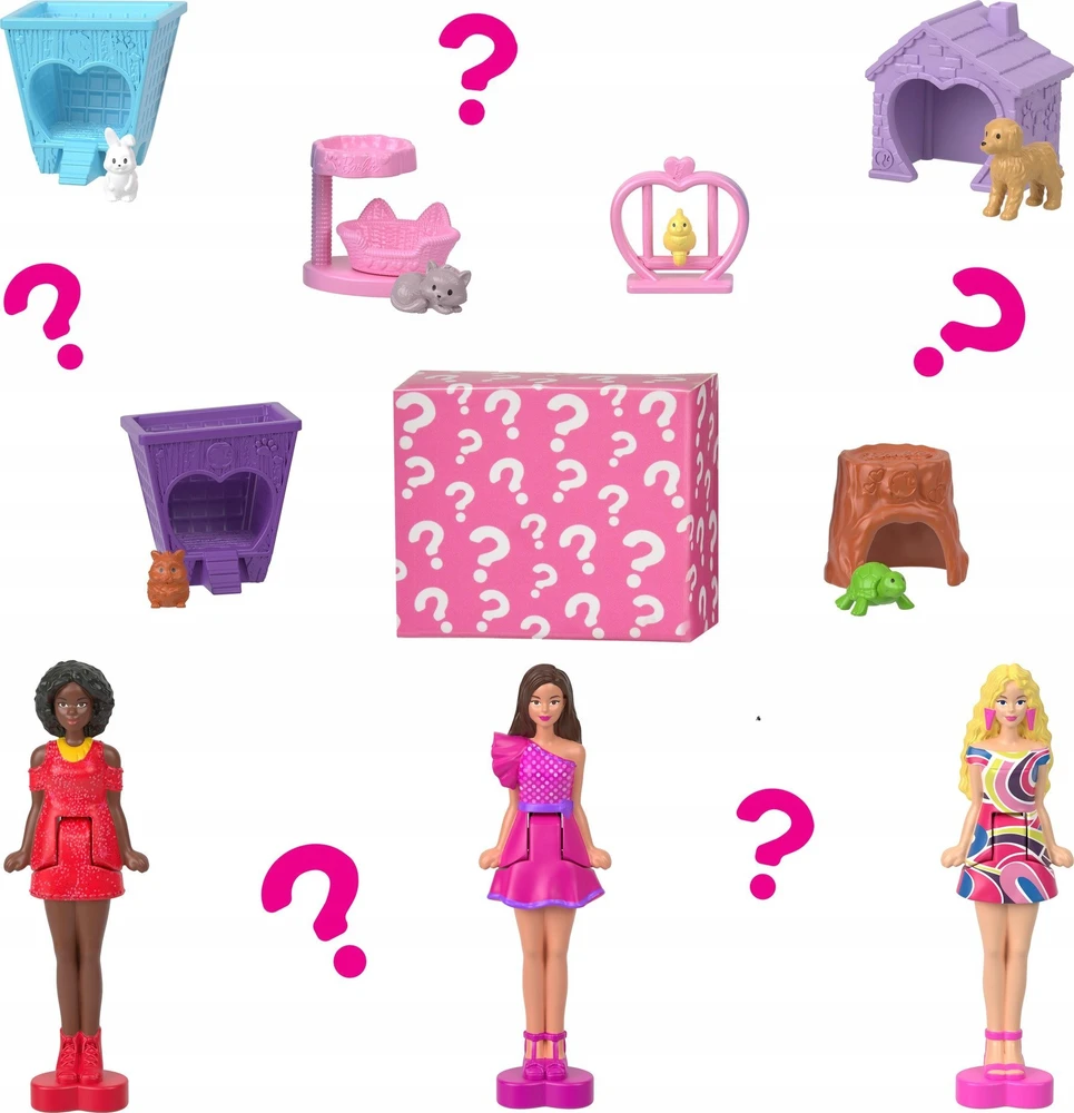 Mattel Barbės mini svajonių namelis su staigmena HYF44 HYF46