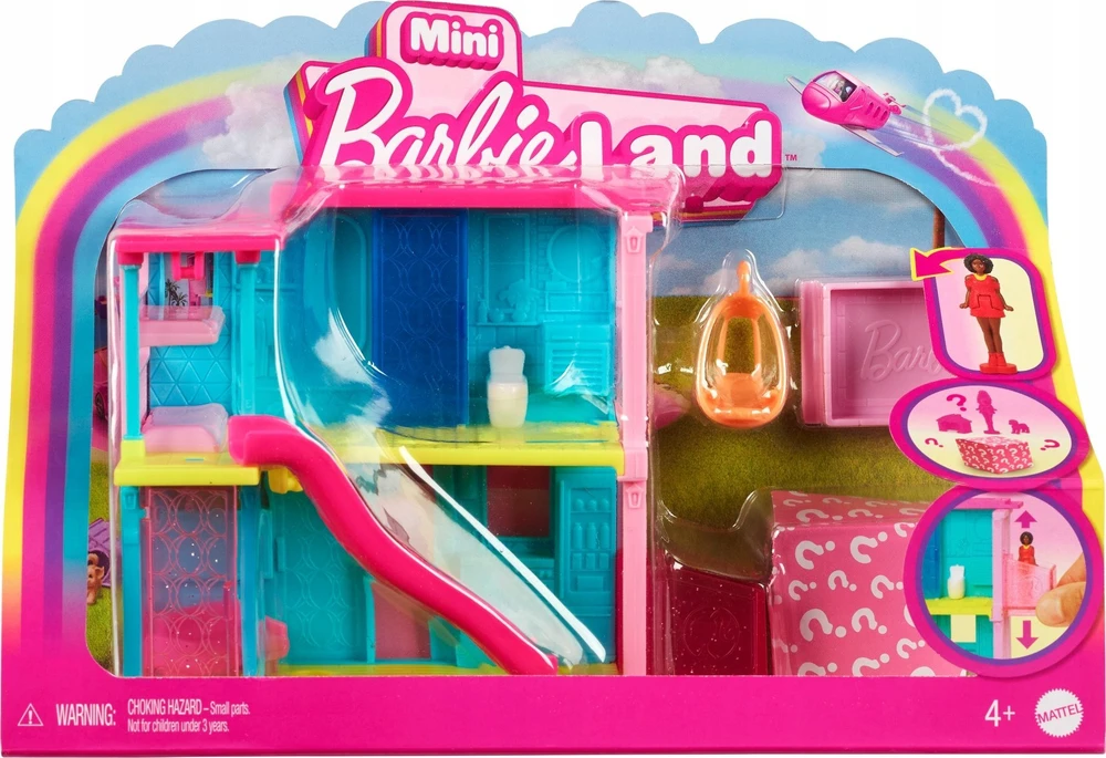 Mattel Barbės mini svajonių namelis su staigmena HYF44 HYF46
