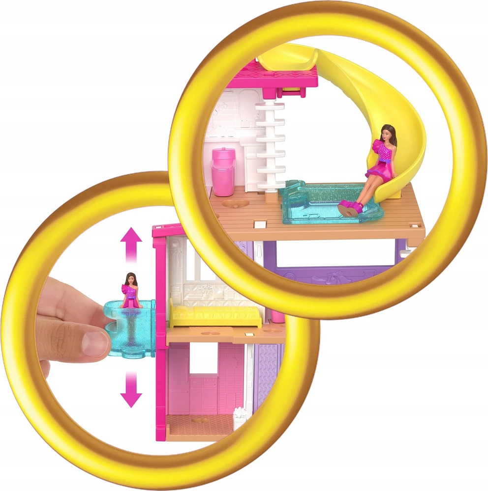 Mattel Barbės mini svajonių namelis su staigmena HYF44 HYF47