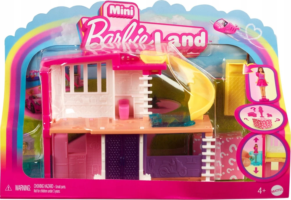 Mattel Barbės mini svajonių namelis su staigmena HYF44 HYF47