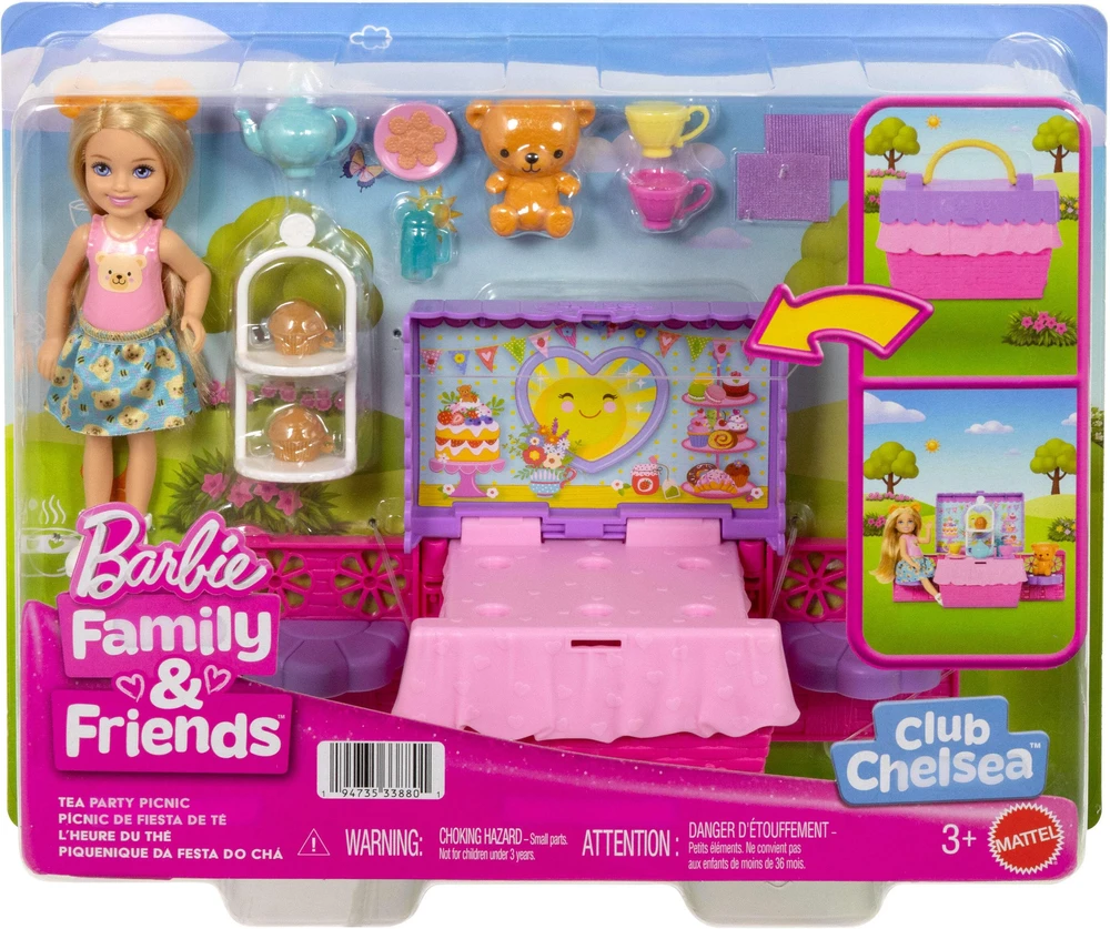 Mattel CHELSEA TEA PARTY rinkinys (JJB40)