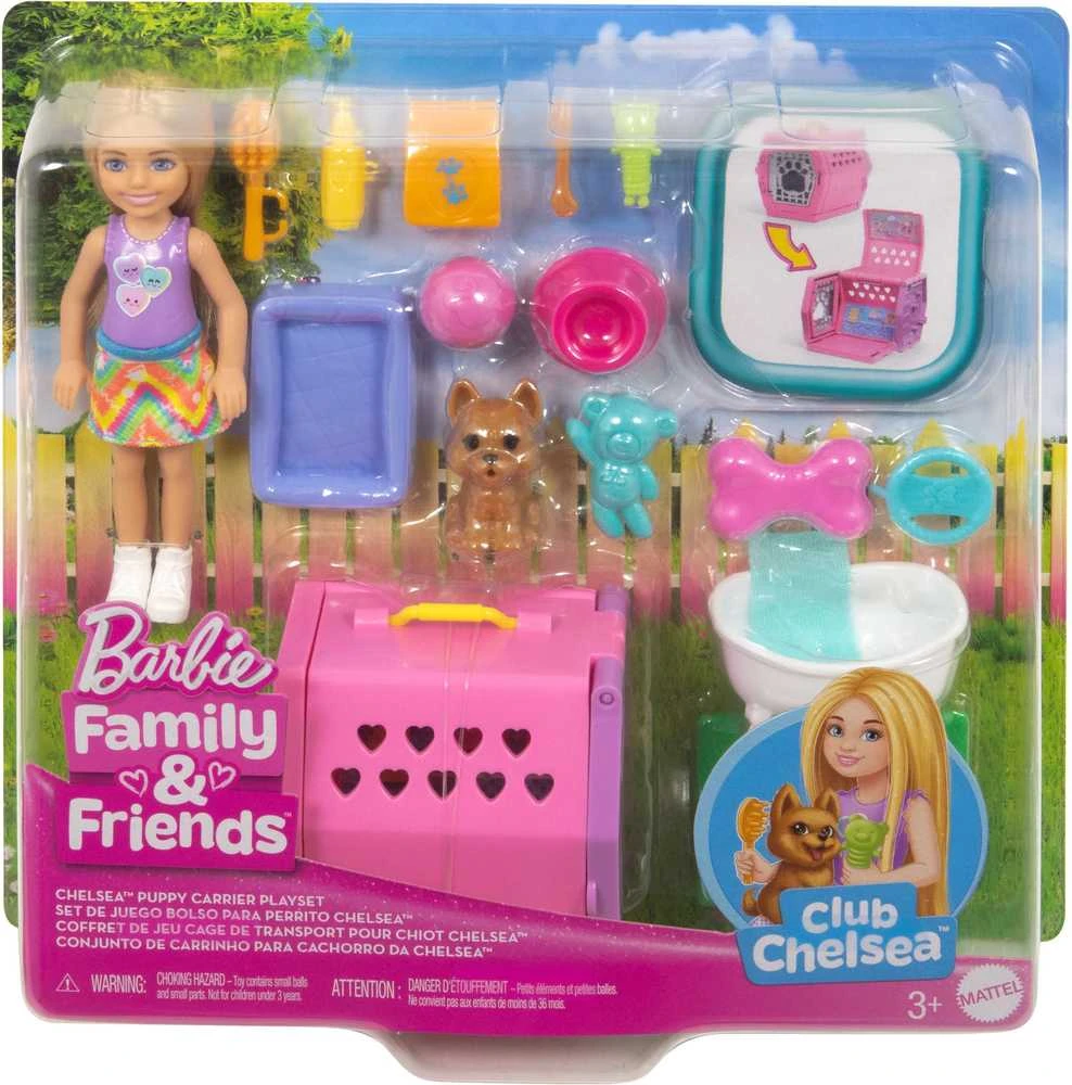 Mattel Lėlės Barbie Chelsea transporteris šuniukui su priedais