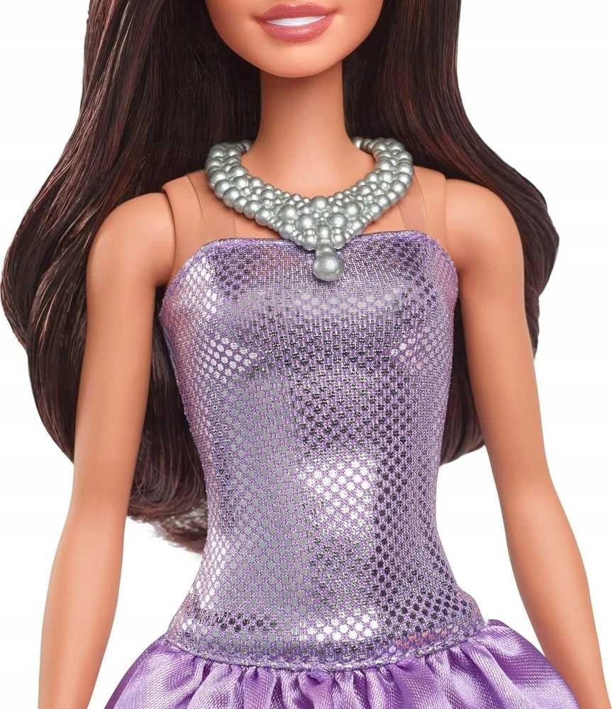 Mattel BARBIE madistė pūsta violetine suknele (HYT92)