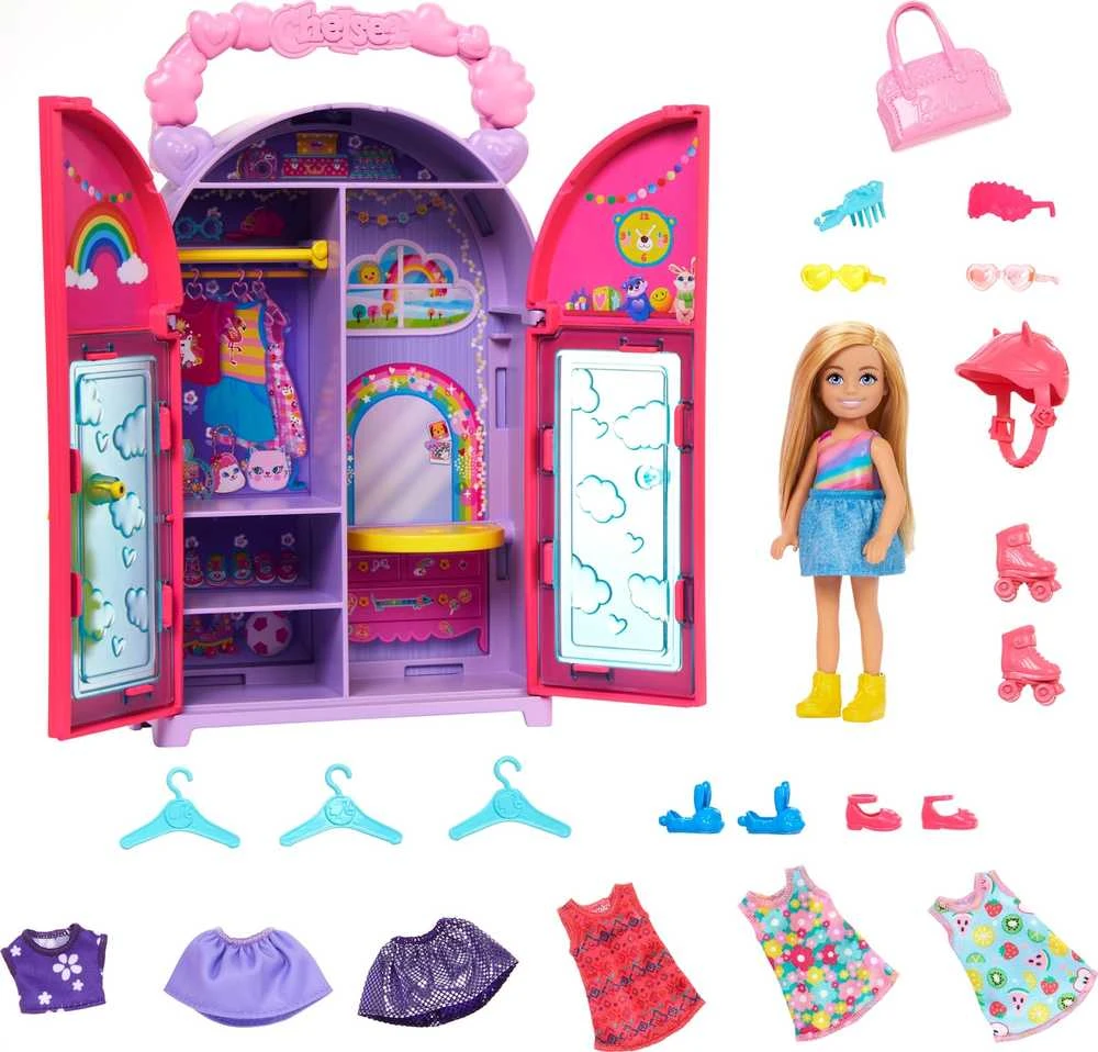 Mattel Čelsės spintos rinkinys