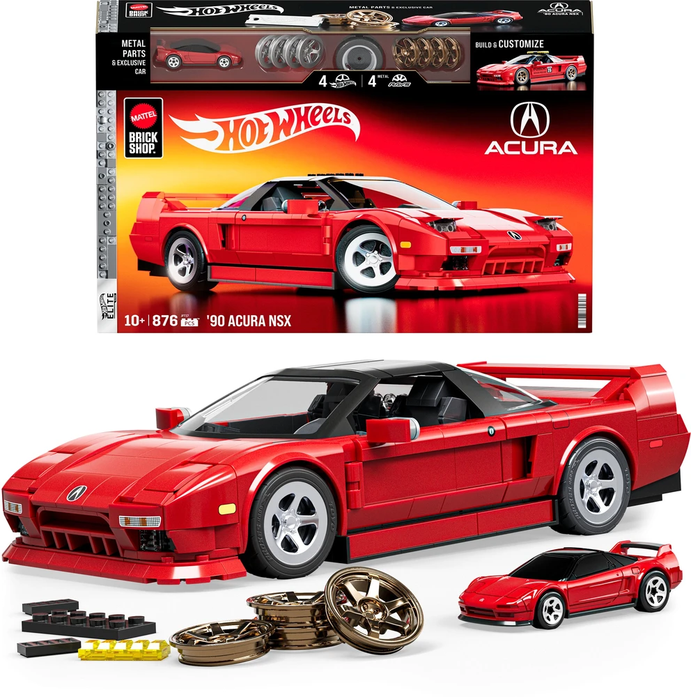 MATTEL BRICK SHOP HOT WHEELS konstruktorius – Elite Acura (JFT17
