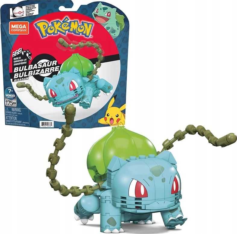 Mattel „Mega Construx Pokemon“ rinkinys „Bulbasaur“