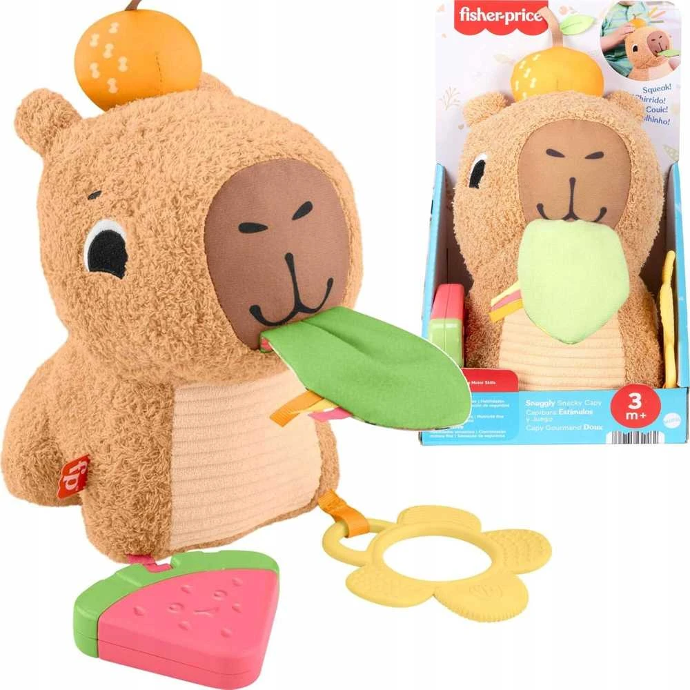 Mattel FISHER-PRICE lavinamasis žaislas – Kapibara (HYR54)
