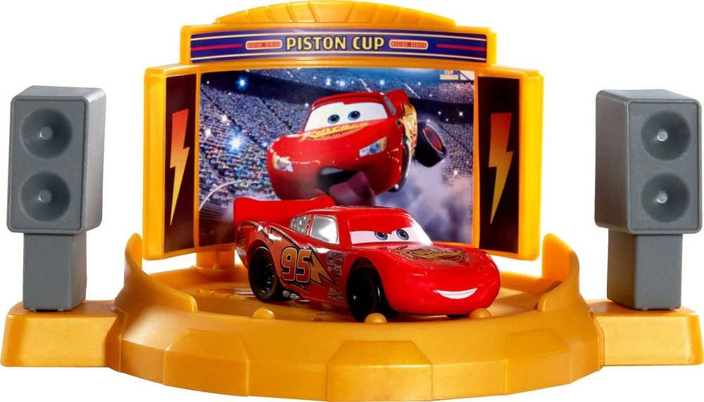 Mattel CARS rinkinys – Lenktynės 2in1 (JDJ02)