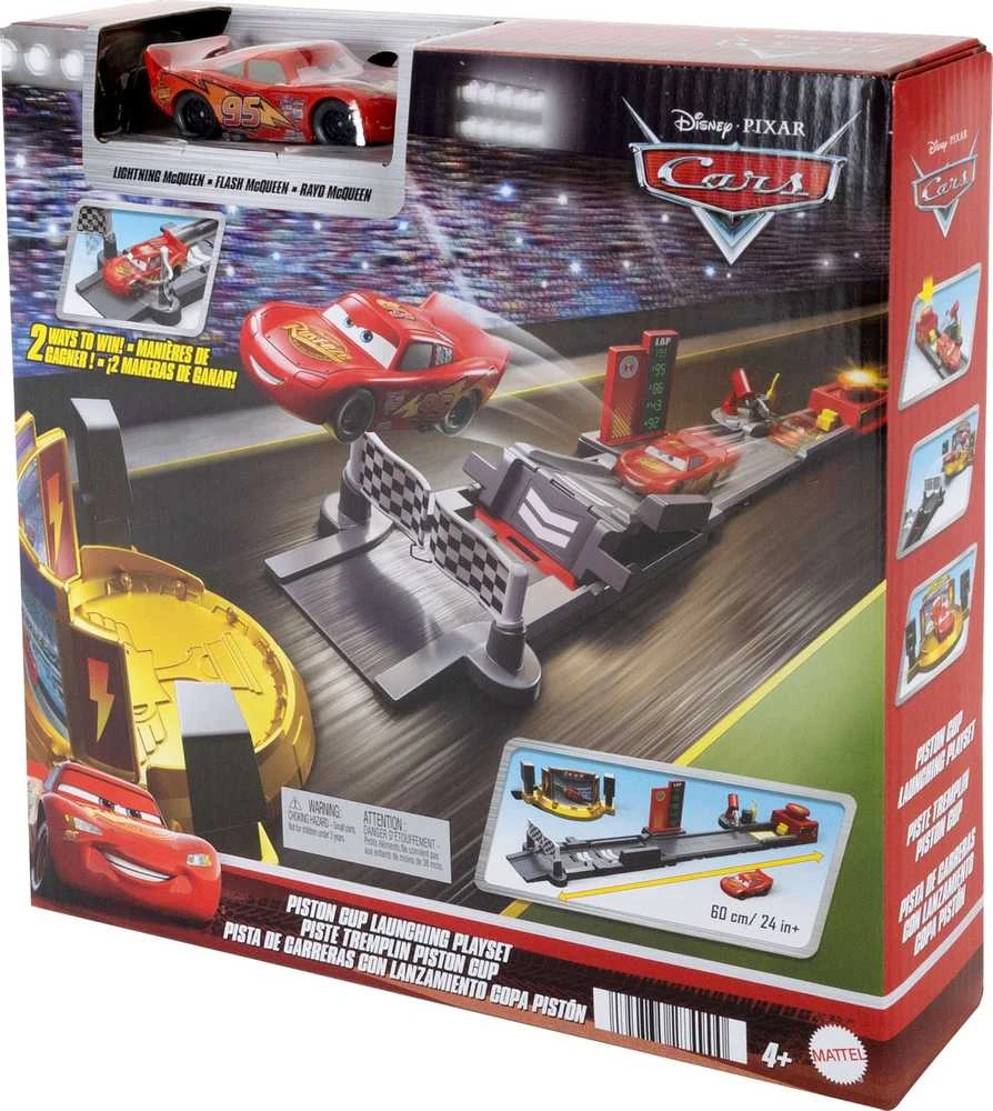 Mattel CARS rinkinys – Lenktynės 2in1 (JDJ02)