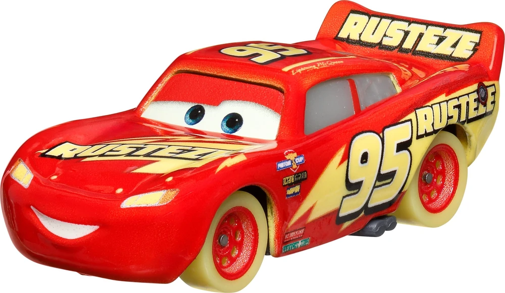 Mattel CARS šviečiantis tamsoje automodeliukas (HPG76)