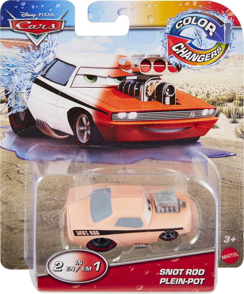 Mattel CR AUTA ZMIENIAJACE KOLOR AST GNY94 WB8