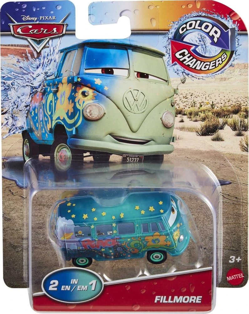 Mattel CR AUTA ZMIENIAJACE KOLOR AST GNY94 WB8