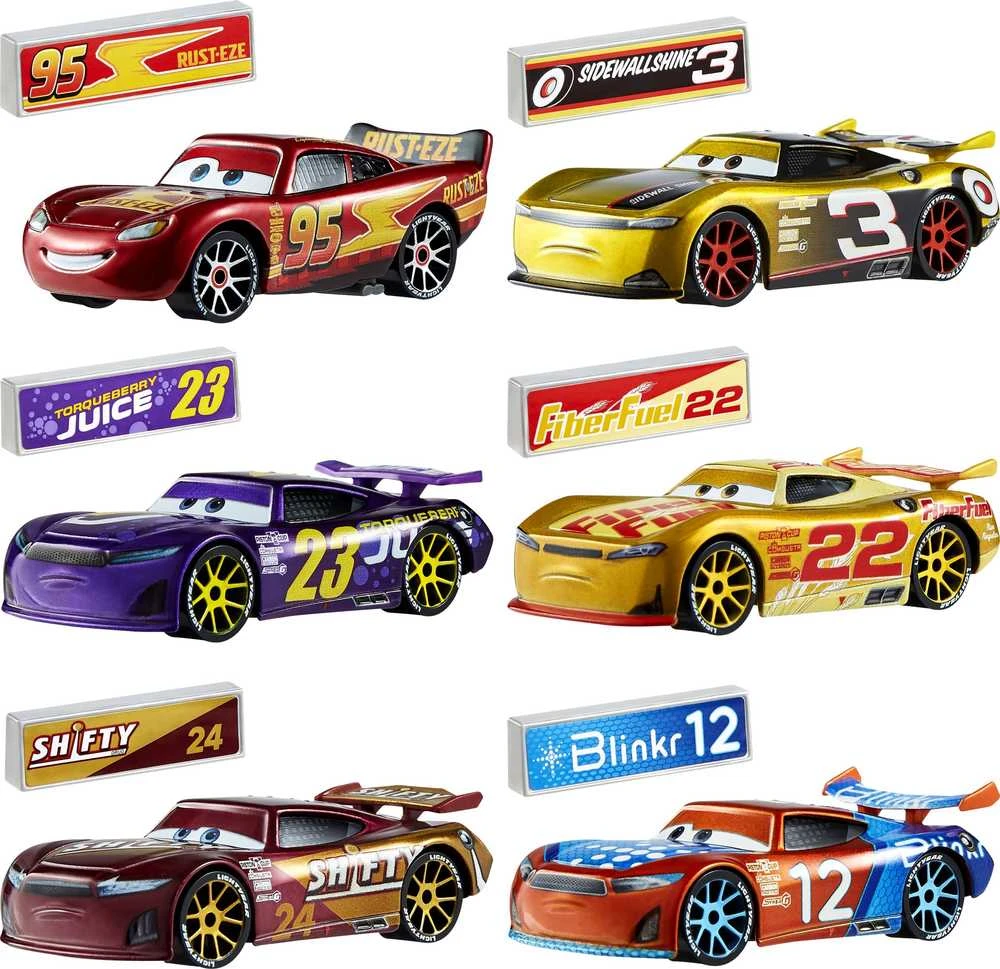 Mattel CR CARS CARS NASCAR MIX HYB65 B/C8