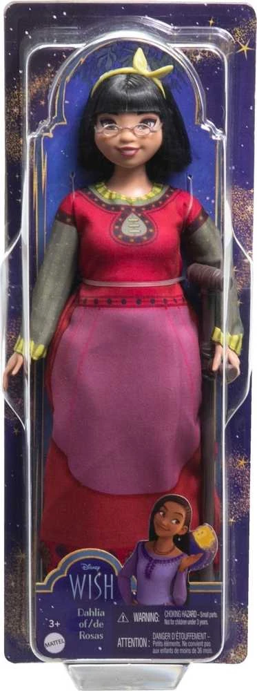 Mattel Disney Wish Dahlia - madinga lėlė