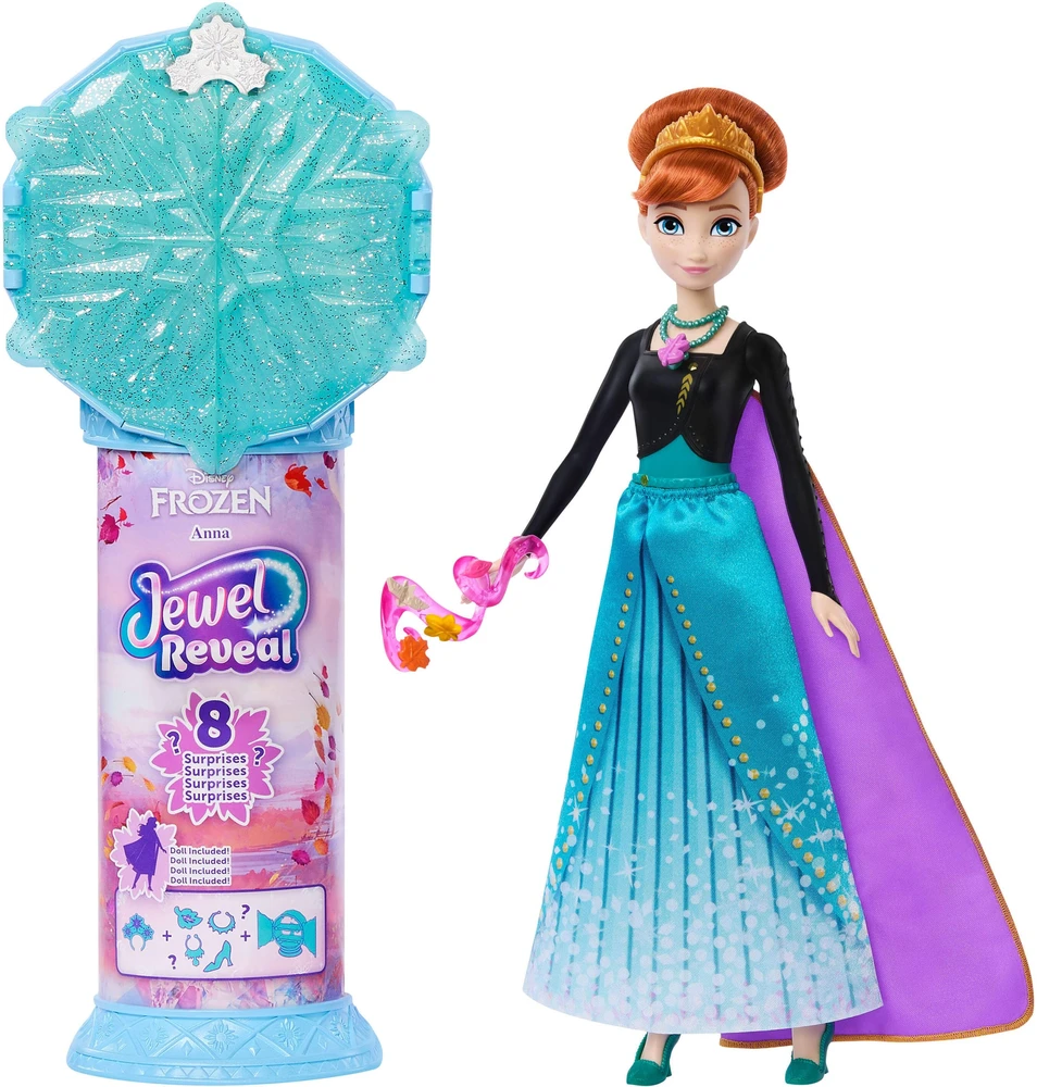 Mattel DISNEY FROZEN JEWEL REVEAL Anos siurprizas (JJY37)