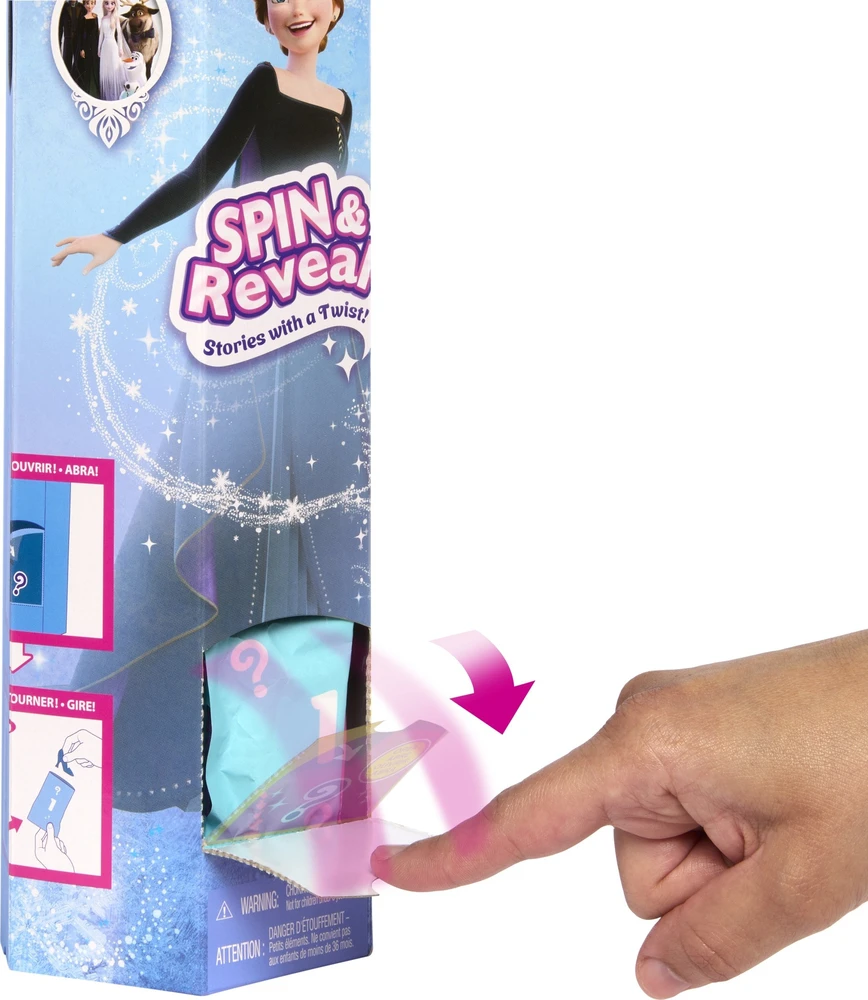 Lelė Mattel „Disney Frozen Spin & Reveal“ Anos siurprizų rinkinys