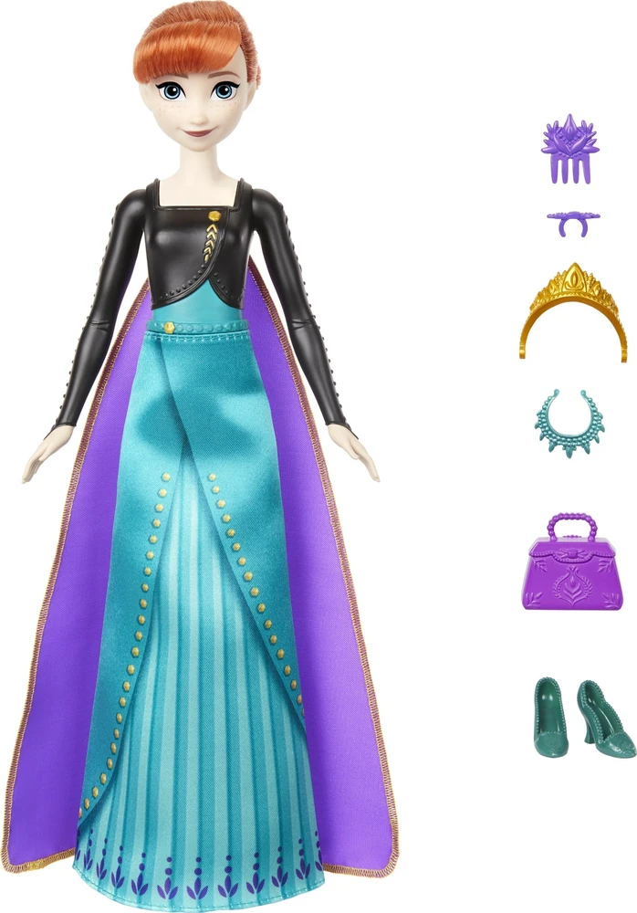 Lelė Mattel „Disney Frozen Spin & Reveal“ Anos siurprizų rinkinys