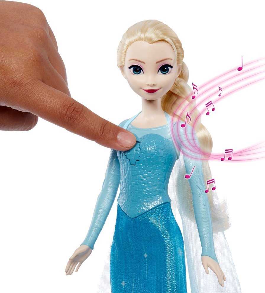Mattel Lėlė princesė Elsa iš Frozen su garsu