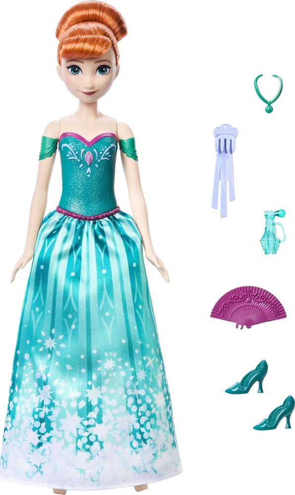 Mattel „Disney Frozen Spin And Reveal“ lėlės Anos siurprizų rinkinys JBG60