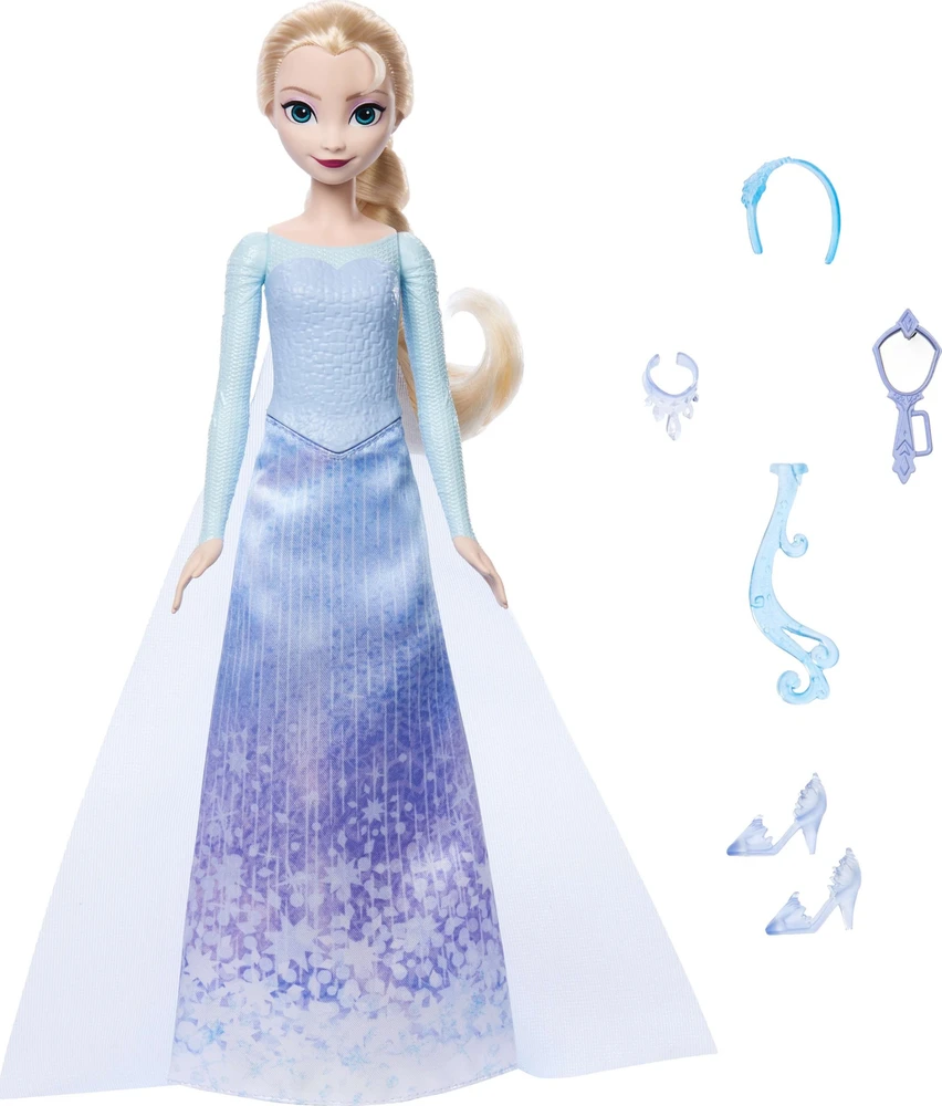 Mattel DISNEY FROZEN SPIN and REVEAL Elzos siurprizų rinkinys (JBG59)