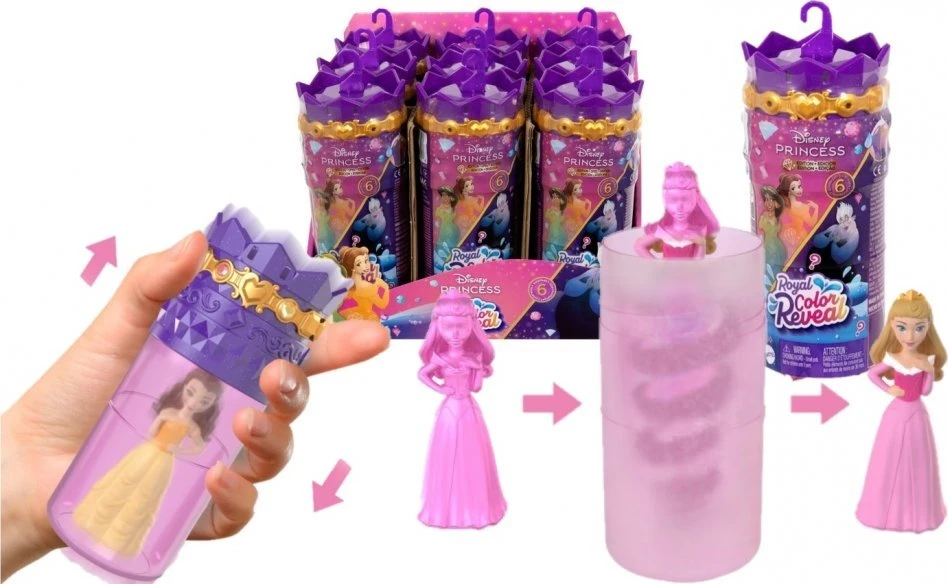 Mattel „Disney Princess Royal Reveal“ siurprizų rinkinys