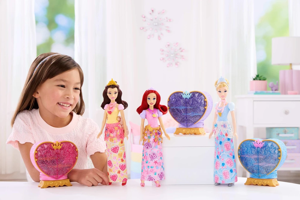 Mattel DISNEY PRINCESS JEWEL REVEAL Arielės siurprizas (JHL49)