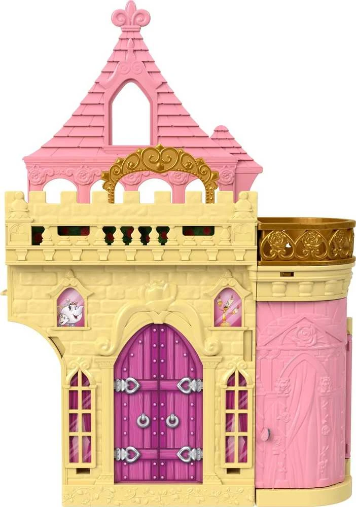Mattel Lėlių namas Disney Princess Belli HLW94 su pilimi