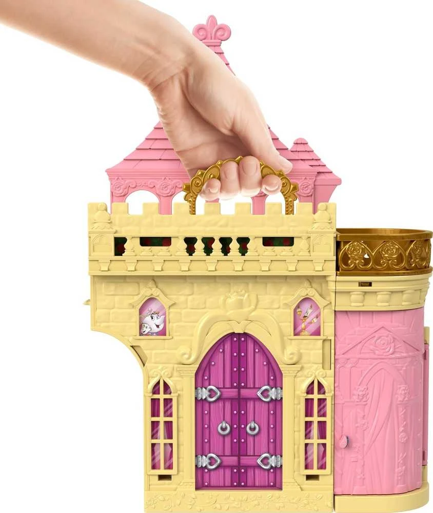 Mattel Lėlių namas Disney Princess Belli HLW94 su pilimi