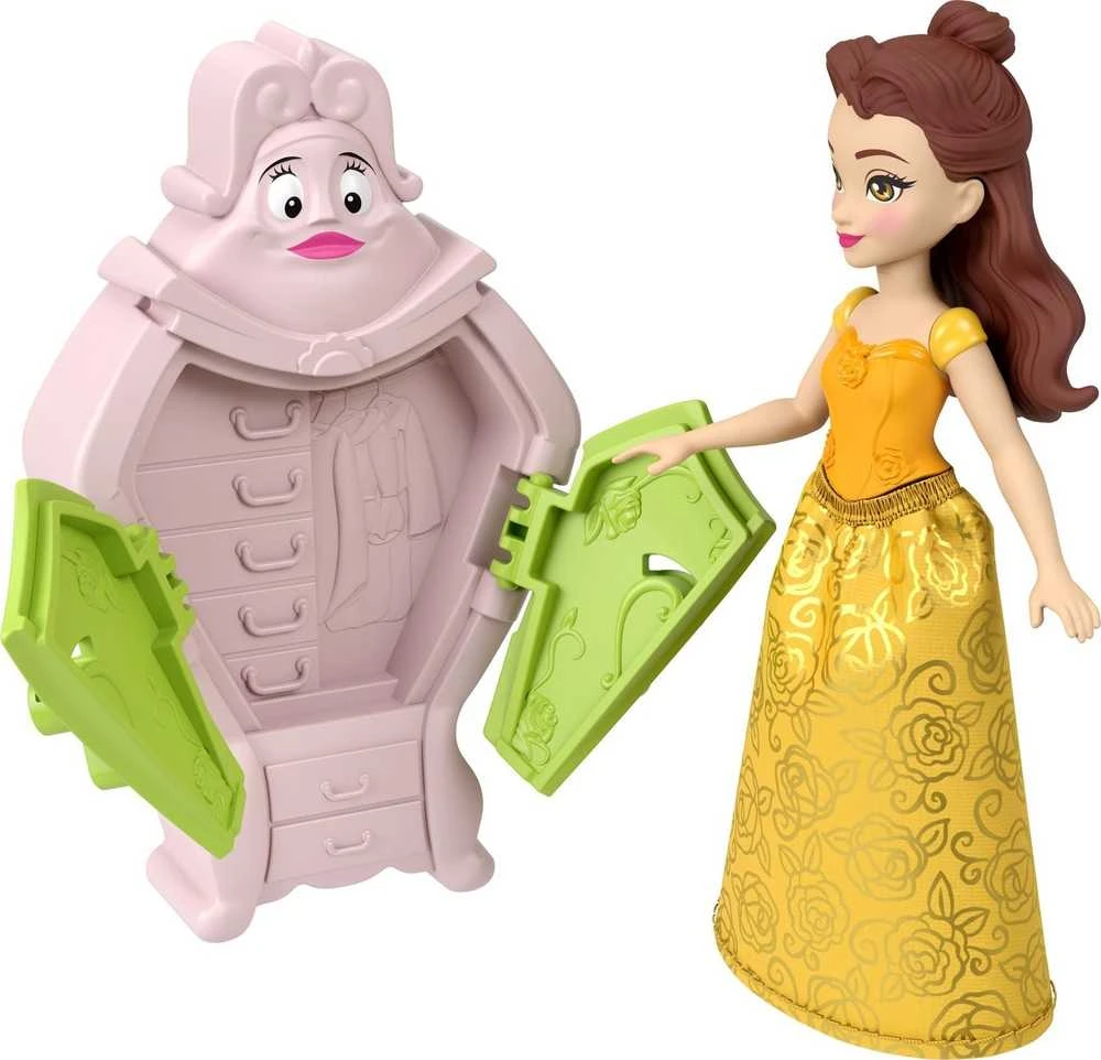 Mattel Lėlių namas Disney Princess Belli HLW94 su pilimi