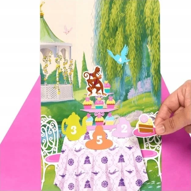 Mattel Lėlė Disney princesė Džazmina su siurprizais 3+