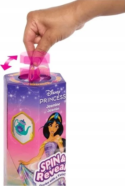 Mattel Lėlė Disney princesė Džazmina su siurprizais 3+